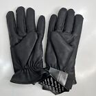 Men’s Wilson Leather Thinsulate Gloves Black Size L Deerskin New