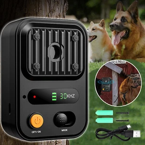 Ultraschall Hundevertreiber Anti Bell Gerät Hundeabwehr Abschreckung Trainer DHL - Bild 1 von 12