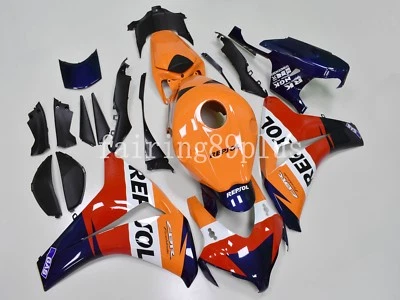 Kit de carenado de inyección naranja azul oscuro REPSOL ABS apto para CBR1000RR 2008-2011 Foto 1 de 4