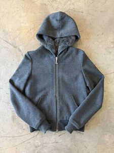 Juicy Couture Reversible Fur Hoodie Sz Sm Y2k - Picture 1 of 4