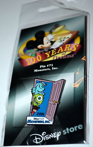 2001 Disney Monsters Inc. Boo Sulley Mike #71 100 Years Of Dreams Pin
