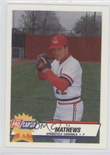 1993 Fleer ProCards Midwest League All-Star Game TJ Mathews #MDW-52