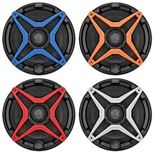 Polaris RZR Front Kick Speaker Pods by SSV Works RZ4-F65-XX-SS-BL-Yes - Picture 1 of 5