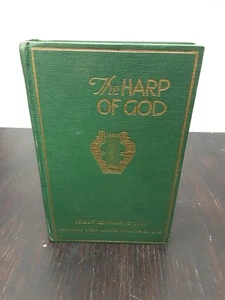 1921/1927 THE HARP OF GOD-J. F. Rutherford-Hardcover-Nice! - Imagen 1 de 9