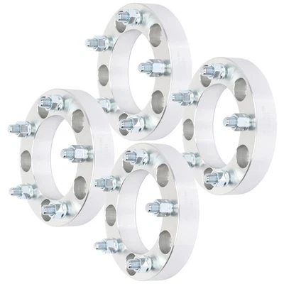 4Pcs 1.25inch or 32mm 5x5.5 Wheel Spacers 1/2"x20 For Dodge Ramcharger 1974-1993 - Image 1 of 4