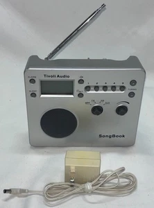 Tivoli Audio SongBook Portable AM/FM Alarm Clock Radio w/ Power Adapter - Picture 1 of 2