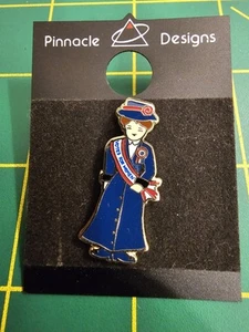 Vintage Votes For Women, Womens Rights  Enameled Lapel Pin, B2B1 - Picture 1 of 2