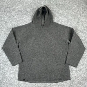 Duckworth Hoody Mens L Gray Powder Merino Wool Blend Hoodie USA Soft Fleecy - Picture 1 of 13