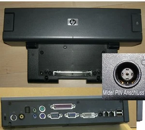 HP Elitebook 8530p 8530w 8710w 6930p 8510w 8510p nw9440 nx9420 DockingStation - Bild 1 von 1