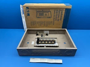 Eaton CH24L125C Type-1 125A 120/240VAC Indoor Main Lug Loadcenter Enclosure - Picture 1 of 13