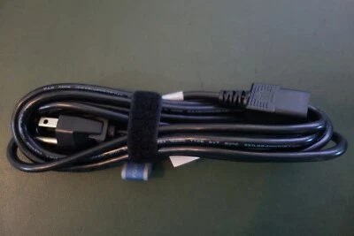 10 Ft 18 Awg 3 Cond SVT IEC Computer-Monitor 3 Prong Detachable Power Cord - Image 1 of 3