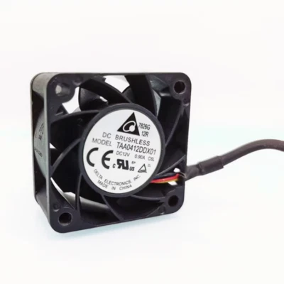 DELTA TAA0412DDX01 DC12V 0.9A PWM 40*40*20MM 4CM 4Pin Cooling Fan - Image 1 of 3