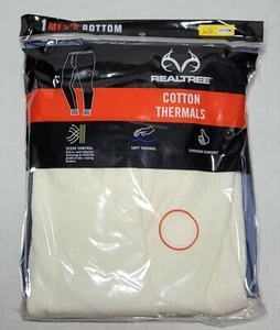 Realtree Men's Heavyweight Cotton Thermal Top SIZE L NEW - Picture 1 of 2
