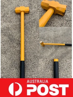 3LB Heavy Duty Hammer 70cm Handle,farming,construction,gardening,AU Stock - image 1 of 4