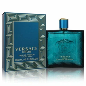 Versace Eros Men's Cologne By Versace 6.7oz/200ml Eau De Parfum Spray - Picture 1 of 4