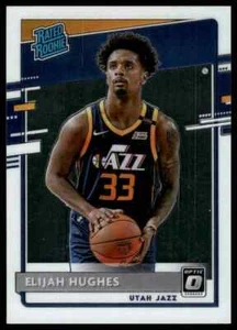 2020-21 Donruss Optic #192 Elijah Hughes RC (JAZZ) - Picture 1 of 1