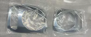 JIMNY HEADLIGHT COVERS ANGRY EYES BAD BOY LIGHT COVER GUARD GUARDS MODIFICATIONc - Picture 1 of 5