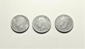 Spain 5 Pesetas coins: 1982, 1983, 1984 - Picture 1 of 2