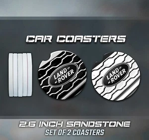 Land Rover Car Coasters, Range Rover Car Coasters, Land Rover Accessories - Picture 1 of 11
