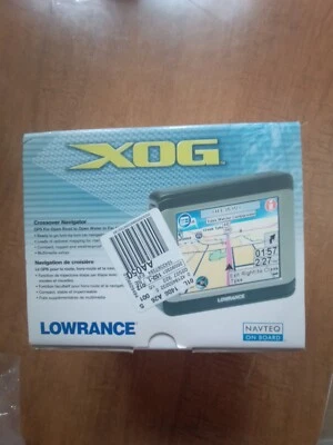 Lowrance XOG GPS Navigator (BOX ONLY)With instructions. - Image 1 of 4