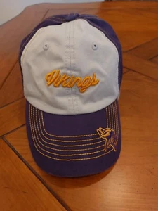NFL Minnesota Vikings Sombrero para Mujer - Gorra Ajustable - Equipo Oficial del Equipo - Imagen 1 de 5