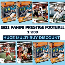 2022 Panini Prestige Football NFL Base 1-200 - Pick Your Card