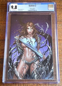 WITCHBLADE #7 CGC 9.8 TYLER KIRKHAM EXCL SDCC VARIANT 1ST APPEAR JACKIE SPAWN - Picture 1 of 2