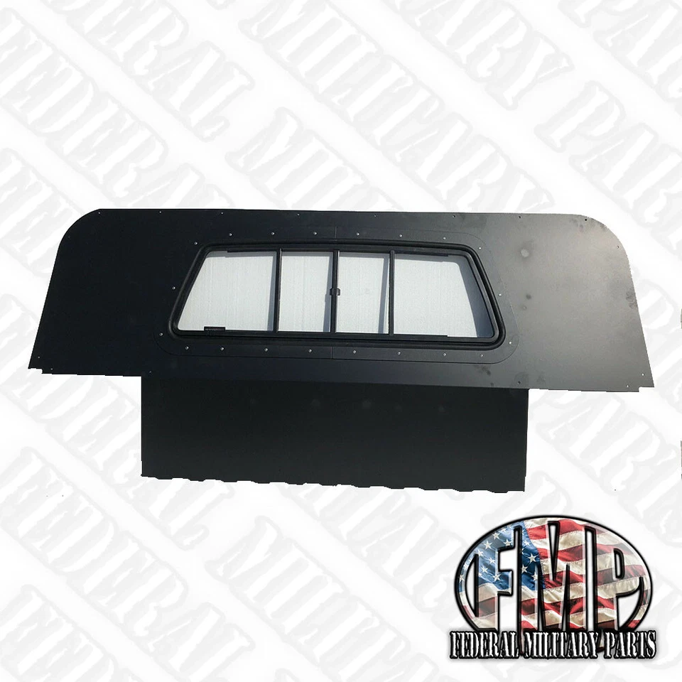 HUMVEE Rear iron Curtain With Sliding Window Military M998 H1 Hummer - Image 1 of 4