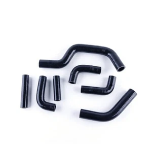 For DUCATI MONSTER S4RS 2005 2006 Black Silicone Radiator Water Coolant Hose Kit - Picture 1 of 17