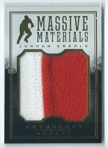 2014-15 Panini Anthology Jordan Eberle JUMBO GU PRIME PATCH RELIC 187/210 OILERS - Picture 1 of 1