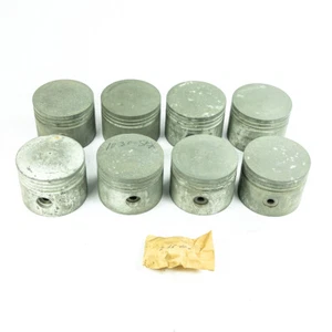 1939-1953 Ford +STD Special Dome Racing Pistion Set (8 Pieces) NORS - Picture 1 of 5