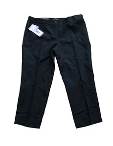 Hilary Radley Women's Slim Leg Pant Black Size 14 Nwt - Picture 1 of 11