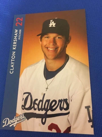 Clayton Kershaw Los Angeles Dodgers Postcard SGA Cover