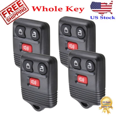 4 Para 2001 2002 2003 2004 2005 2006 Ford F-150 F-250 Explorer Mando a distancia Coche Llavero Foto 1 de 4