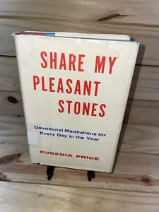 Share My Pleasant Stories By Eugenia Price Devotional Meditations HCDJ 1969 A29 - Picture 1 of 7