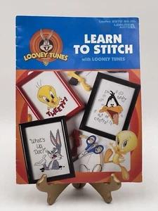 Cross Stitch "Learn to Stitch with Looney Tunes" by Leisure Arts; 9 designs - Picture 1 of 4