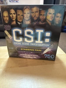 CSI: Crime Scene Investigation Stabbing Pain 750 Teile Puzzle RoseArt NEU - Bild 1 von 8