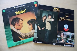 11 Harrowhouse Klute Crime klassische Laserdiscs Fonda Sutherland Bergen Grodin - Bild 1 von 23