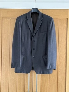 DAKS VINTAGE TAILORED SUIT JACKET BLAZER CHARCOAL GREY 40” Inches VGC - Picture 1 of 6