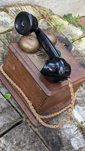 Vintage GPO Bellset No.20 (1925) with Original Handset & Cloth Cord Rare Model  - Picture 1 of 19