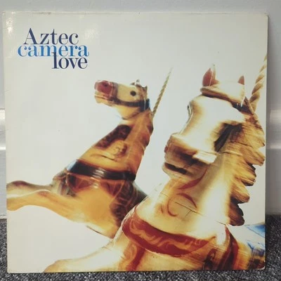 Aztec Camera Love Vinyl Record Album Wea WX128 Good / Fair Condition - Image 1 of 2