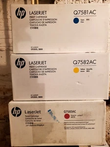 FRISCHER LAGERBESTAND Original HP 503A Q7581A Q7582A Q7583A 3er Set VERSIEGELT - Bild 1 von 5