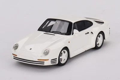 Modello TSM430740 1/43 Porsche 959 Sport Gran Premio Auto In Resina Bianca - Immagine 1 di 4