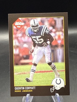 1992 Collector's Edge - Quentin Coryatt #223 (RC) - Image 1 of 2