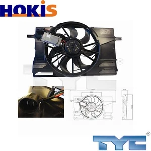 FAN RADIATOR 838-0007 FOR VOLVO C70/II/Convertible V50 S40 C30 B5254T3 2.5L 5cyl - Picture 1 of 6
