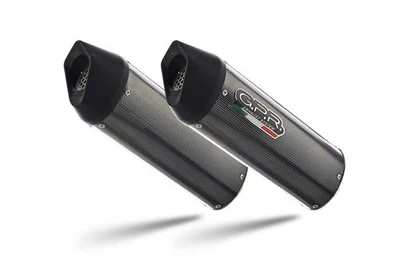 Bmw K1600GT 2017-2021 Exhaust GPR Double Slip-on Furore Evo4 Poppy - Image 1 of 4