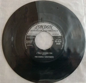 Everly Brothers-('Til) I Kissed You Vinyl 7" Single. 1959 London 45 HLA 8934. - Picture 1 of 4