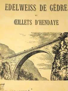 Edelweiss de Gêdre et OEillets d'Hendaye PYRENEES - Picture 1 of 1