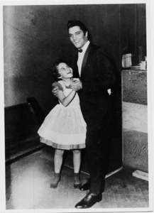 Foto postal de Elvis Presley y Brenda Lee 1955•Foto Elmer Williams - Imagen 1 de 1