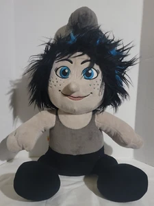 Build A Bear Workshop Smurfs 2 Naughty Vexy Black & Blue Hair Plush BAB - Picture 1 of 3